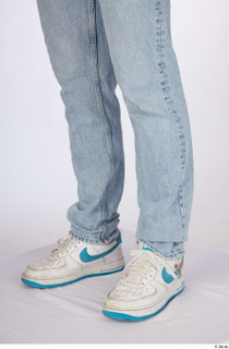 Darren blue jeans calf casual dressed white-blue sneakers 0002.jpg